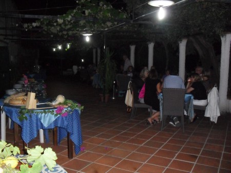 LA  TERRAZZA RISTORANTE DI SERA