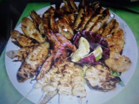 GRIGLIATA MISTA AL RISTORANTE DELL'HOTEL PIAN DELLE VIGNE DI PRAIA A MARE